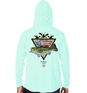 Men's American Largemouth Bass Performance Seagrass Hoodie