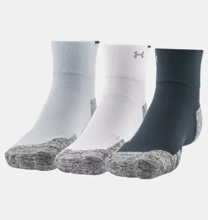 Men's ArmourDry Run Cushion Quarter 3-Pack Socks