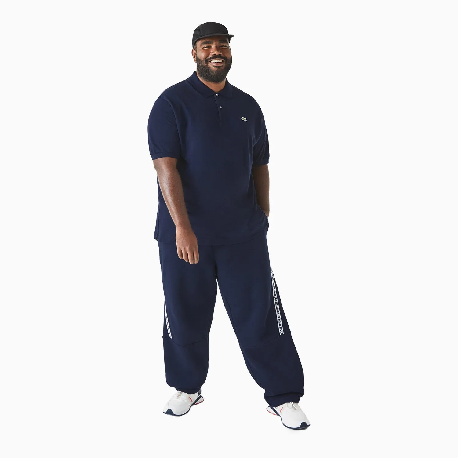 Men's Big Fit Cotton Pique Polo Shirt