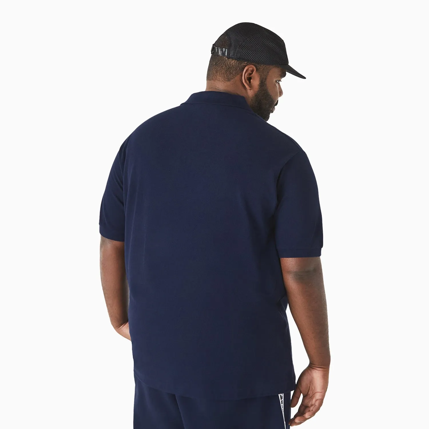 Men's Big Fit Cotton Pique Polo Shirt