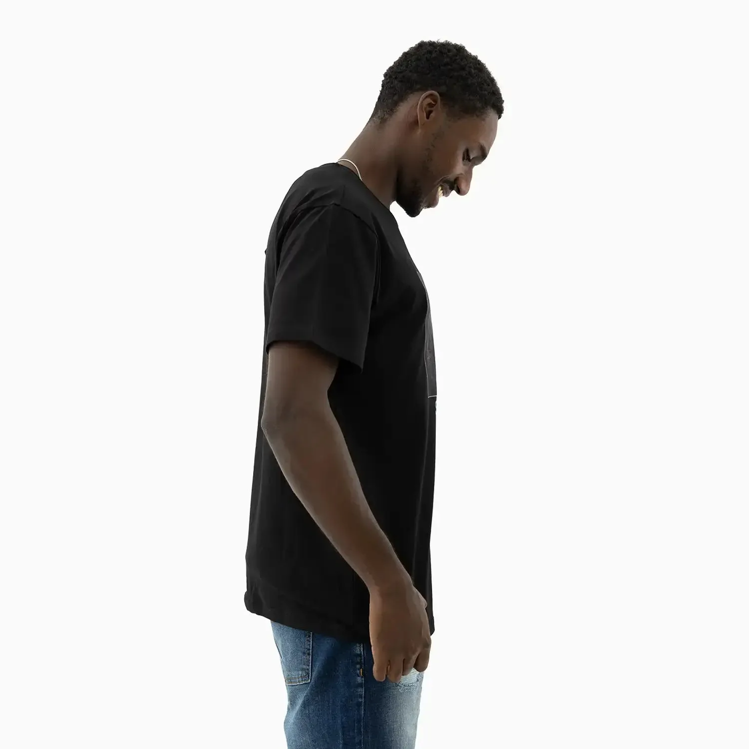 Men's Black Panther Graphic Short Sleeve T-Shirt