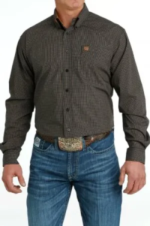 Men's Cinch PLAID BUTTON-DOWN WESTERN SHIRT
