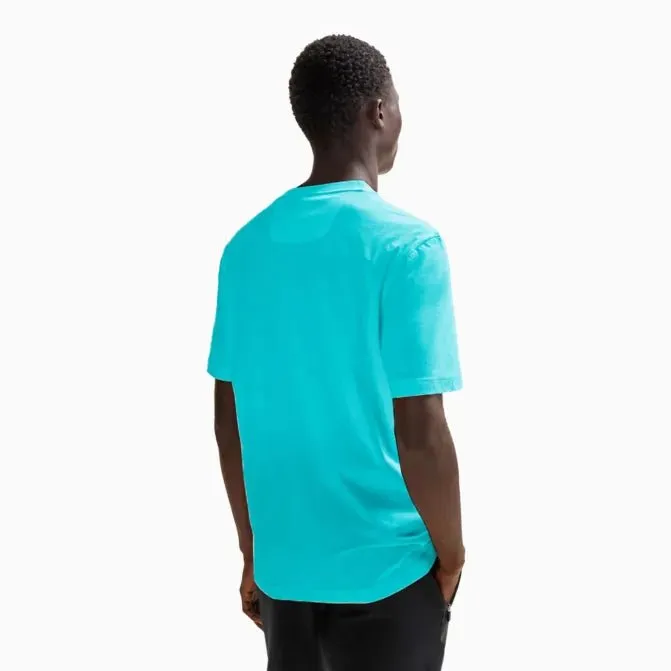 Men's Cotton Jersey Regular Fit T-Shirt With Logo Print
