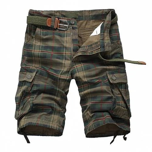 Men's Fashion Plaid Beach Shorts