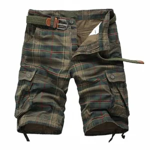 Men's Fashion Plaid Beach Shorts