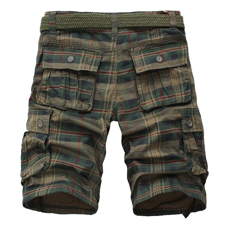 Men's Fashion Plaid Beach Shorts