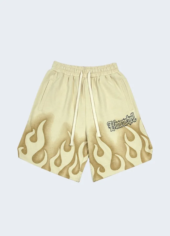 Men's Flame Shorts