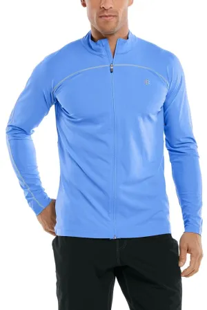 Men's Menorca Long Sleeve Water Jacket  |  Surf Blue