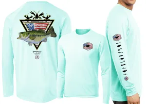 Men's Performance American Largemouth Bass Long Sleeve