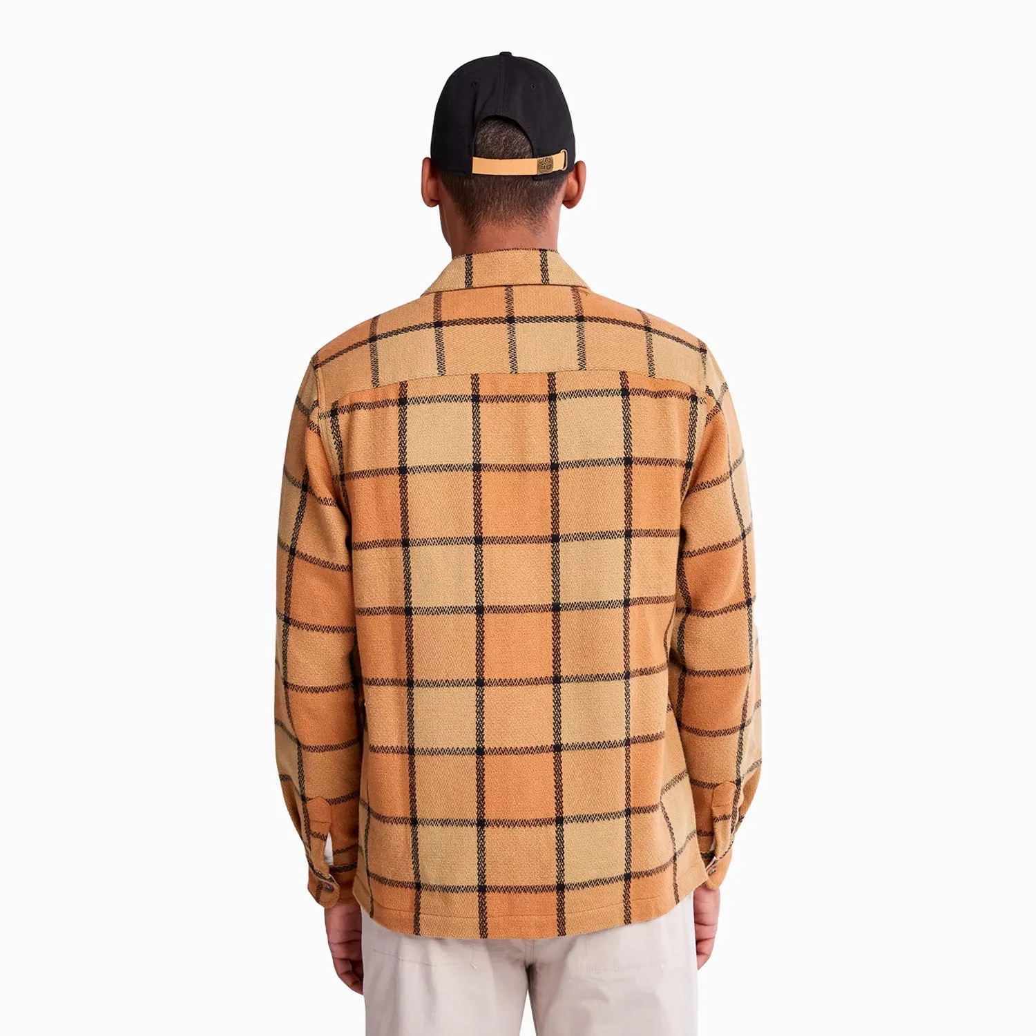 Men's Plaid Woven Overshirt