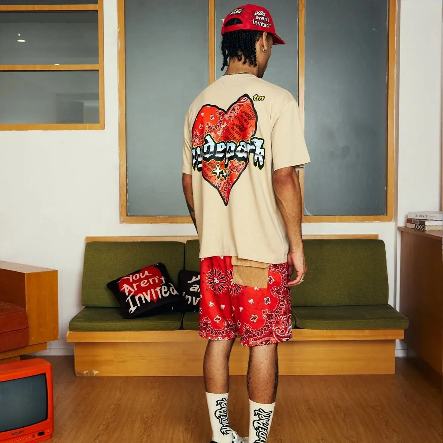 Men's Slab Heart Short Sleeve T-Shirt