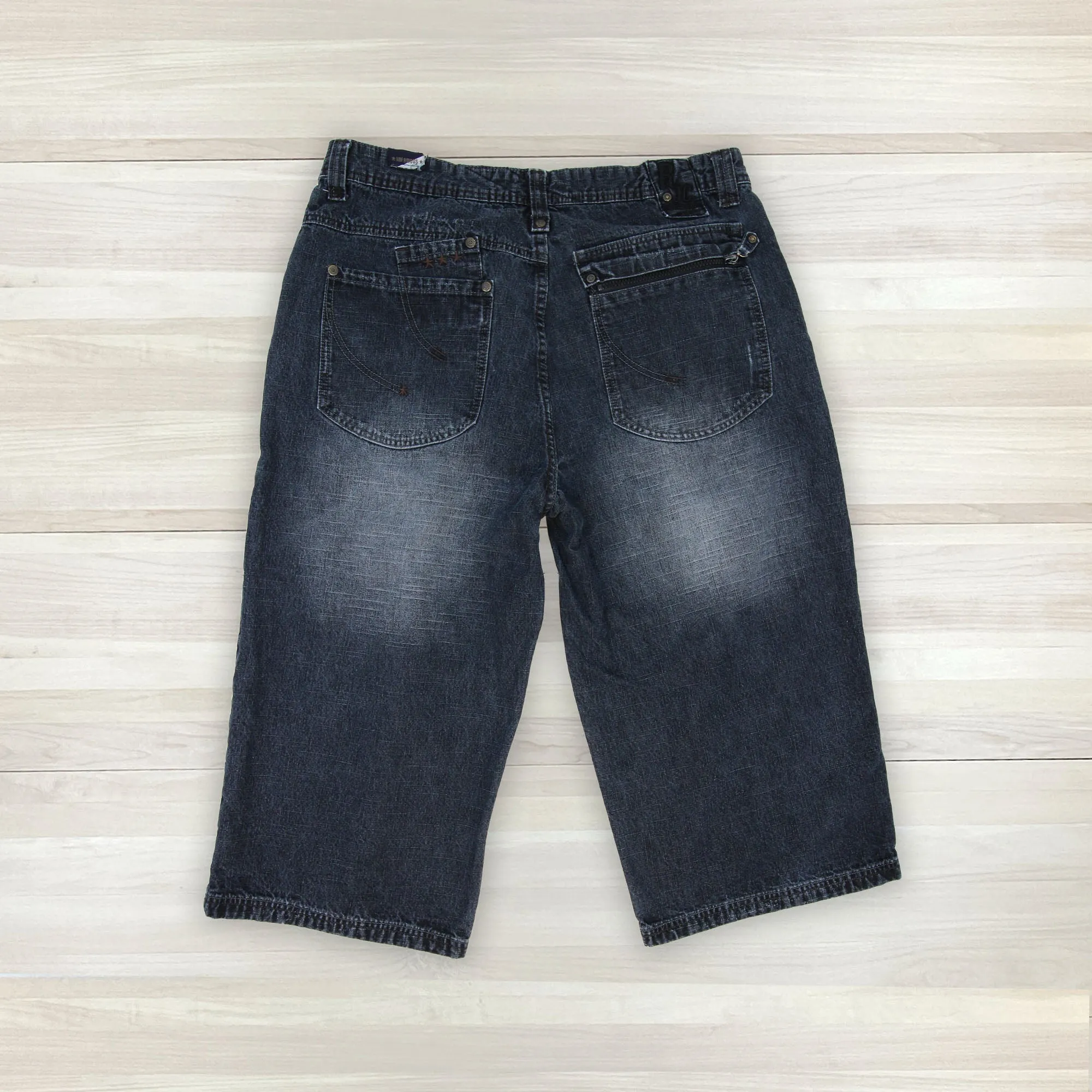 Men's Vintage Raider Jean Co Skater Denim Shorts - Waist 36
