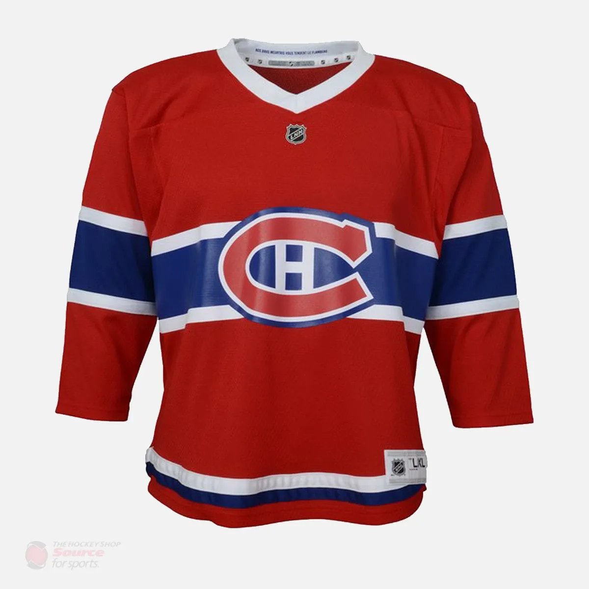 Montreal Canadiens Home Outer Stuff Replica Youth Jersey