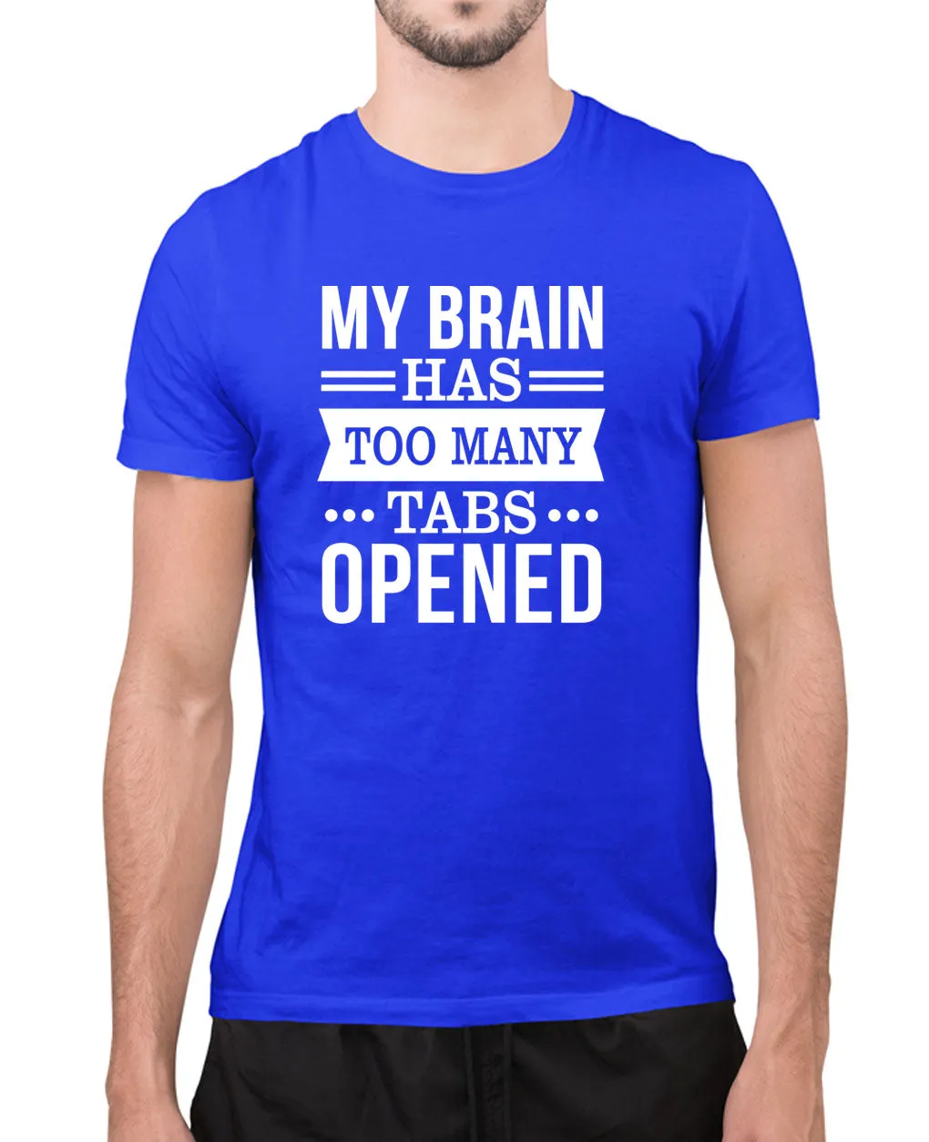 My brain has too many tabs opened, funny t-shirt, novelty t-shirt