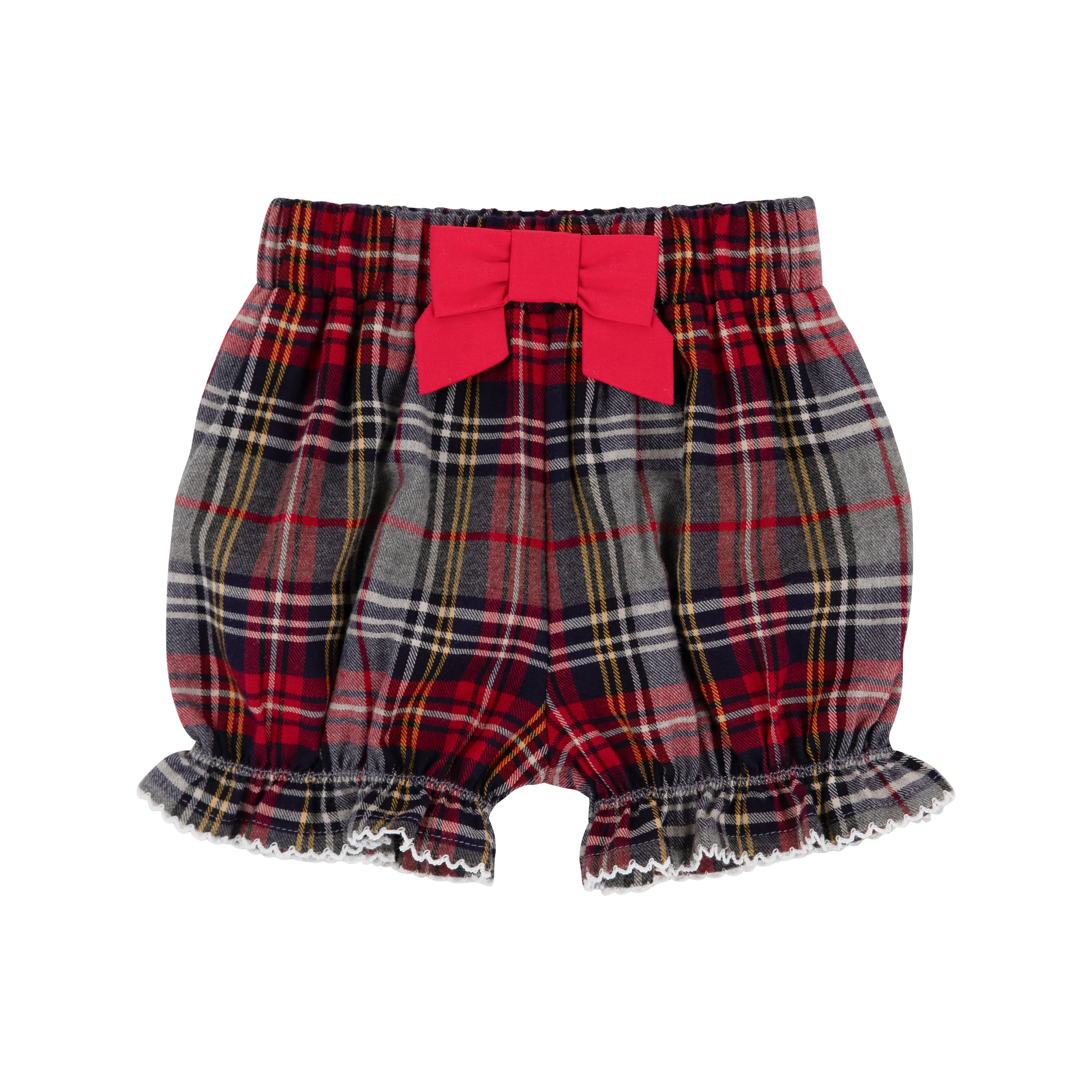 Natalie Knickers (Flannel) - Park Lane Plaid with Richmond Red