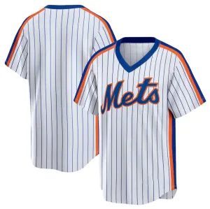 New York Mets White Home Cooperstown Collection Team Jersey Baseball Jerseys