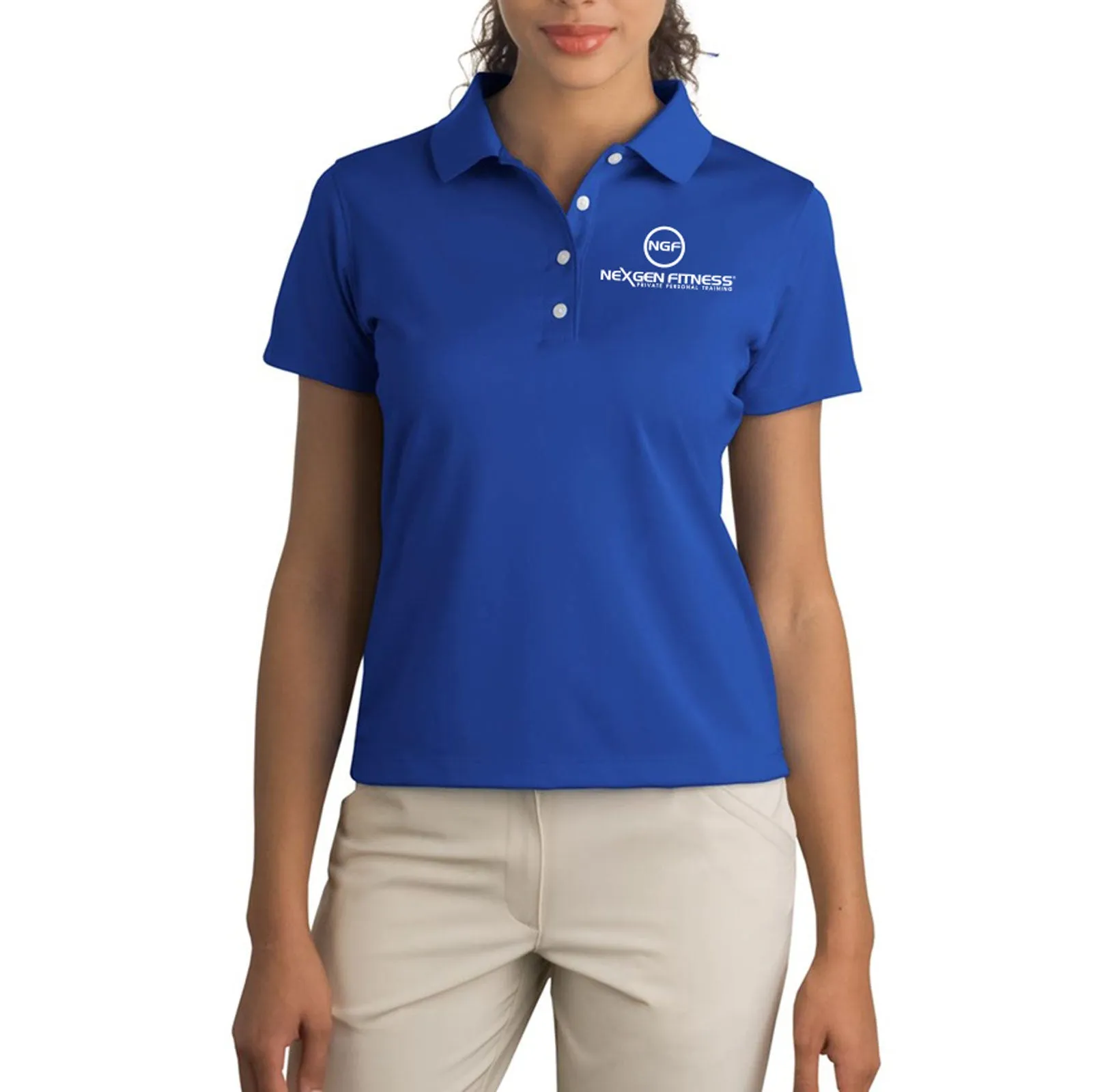 Nike Golf Tech Basic Dri-FIT Polo - Womens - Varsity Royal