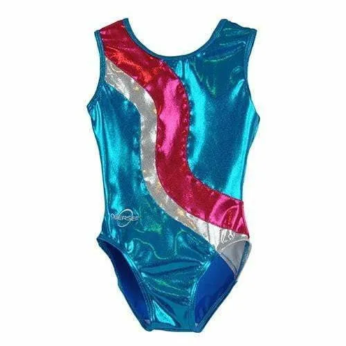 O3GL038 Obersee Girls Gymnastics Leotard One-Piece Athletic Activewear