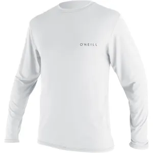 O'NEILL BASIC SKINS 30  L/S SUN SHIRT WHITE