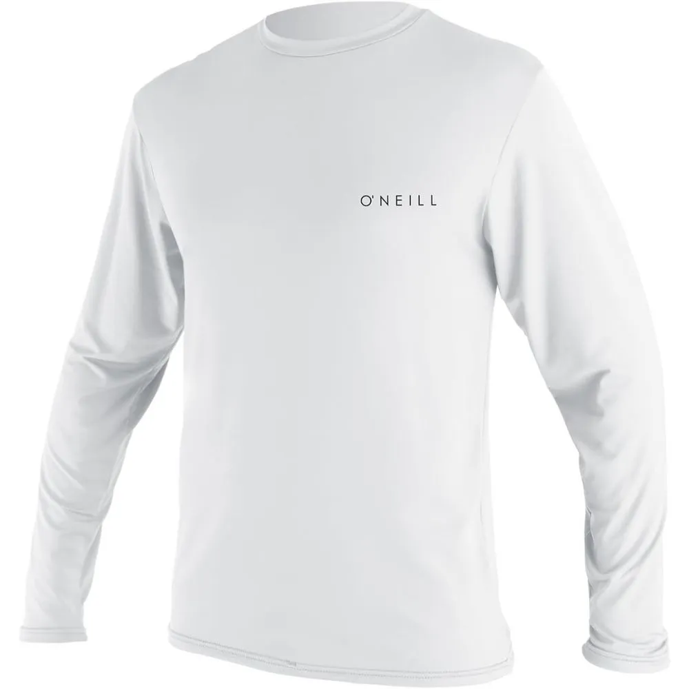 O'NEILL BASIC SKINS 30  L/S SUN SHIRT WHITE