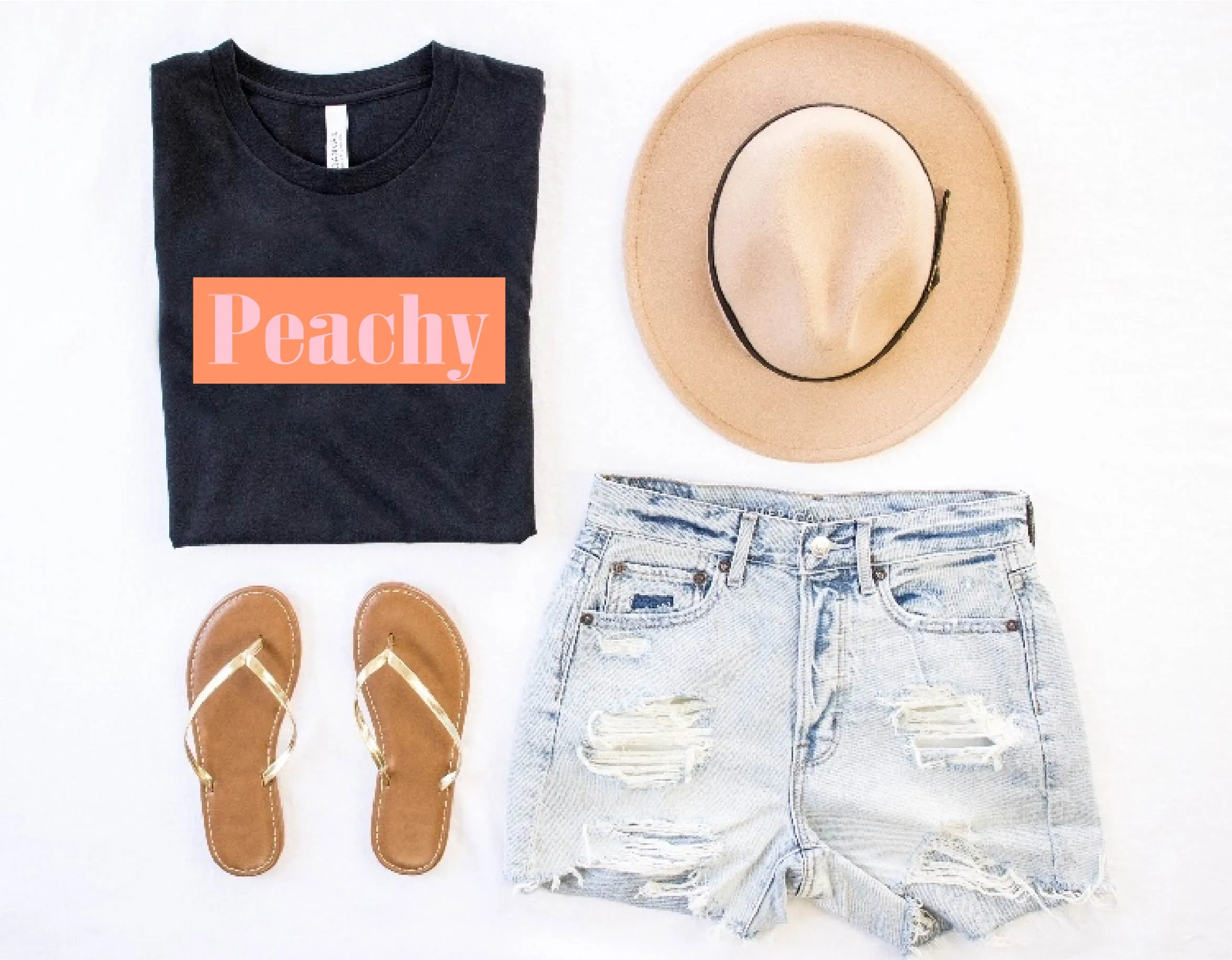 Peachy Shirt | Unisex Crew