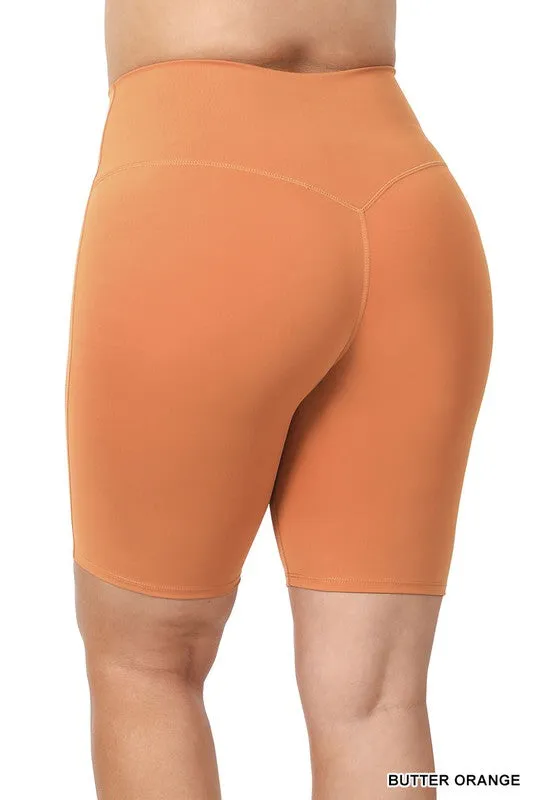 PLUS ATHLETIC HIGH RISE BIKER SHORTS Plus Athletic Hight Rise Biker Shorts