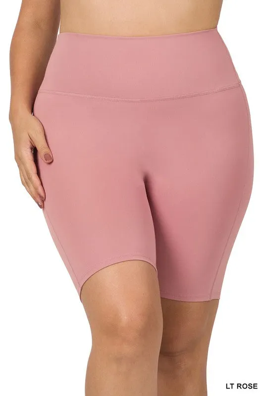 PLUS ATHLETIC HIGH RISE BIKER SHORTS Plus Athletic Hight Rise Biker Shorts