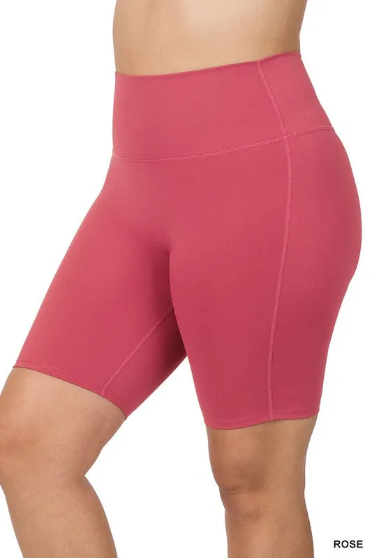 PLUS ATHLETIC HIGH RISE BIKER SHORTS Plus Athletic Hight Rise Biker Shorts