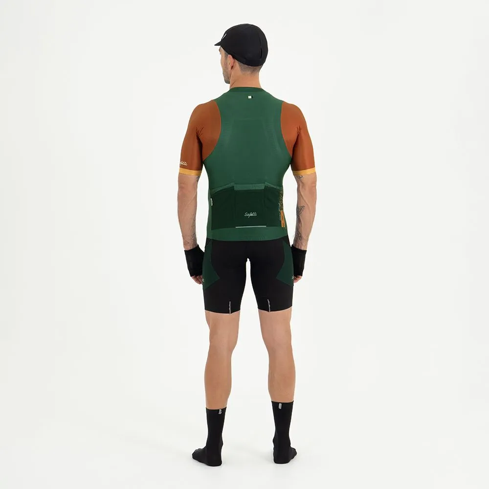 Pre-Order - Uncover Gravel - Forest Short Sleeve Jersey. Men