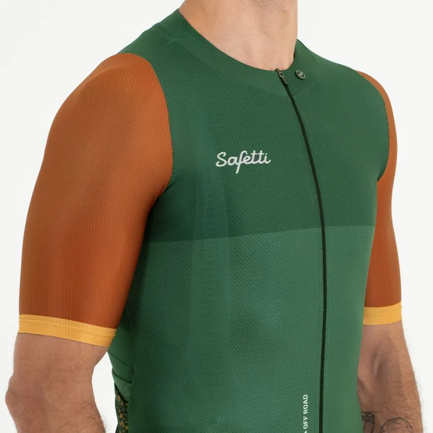 Pre-Order - Uncover Gravel - Forest Short Sleeve Jersey. Men