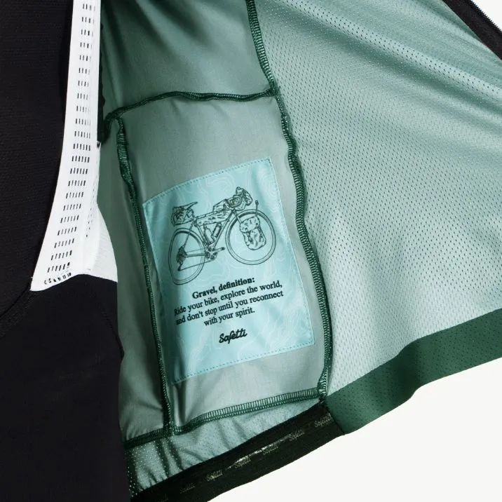 Pre-Order - Uncover Gravel - Forest Short Sleeve Jersey. Men