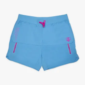 Pro Series Overlay Youth Shorts - Cotton Candy Blue