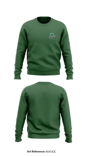 Quapaw High School Core Men's Crewneck Performance Sweatshirt - K6xuQC