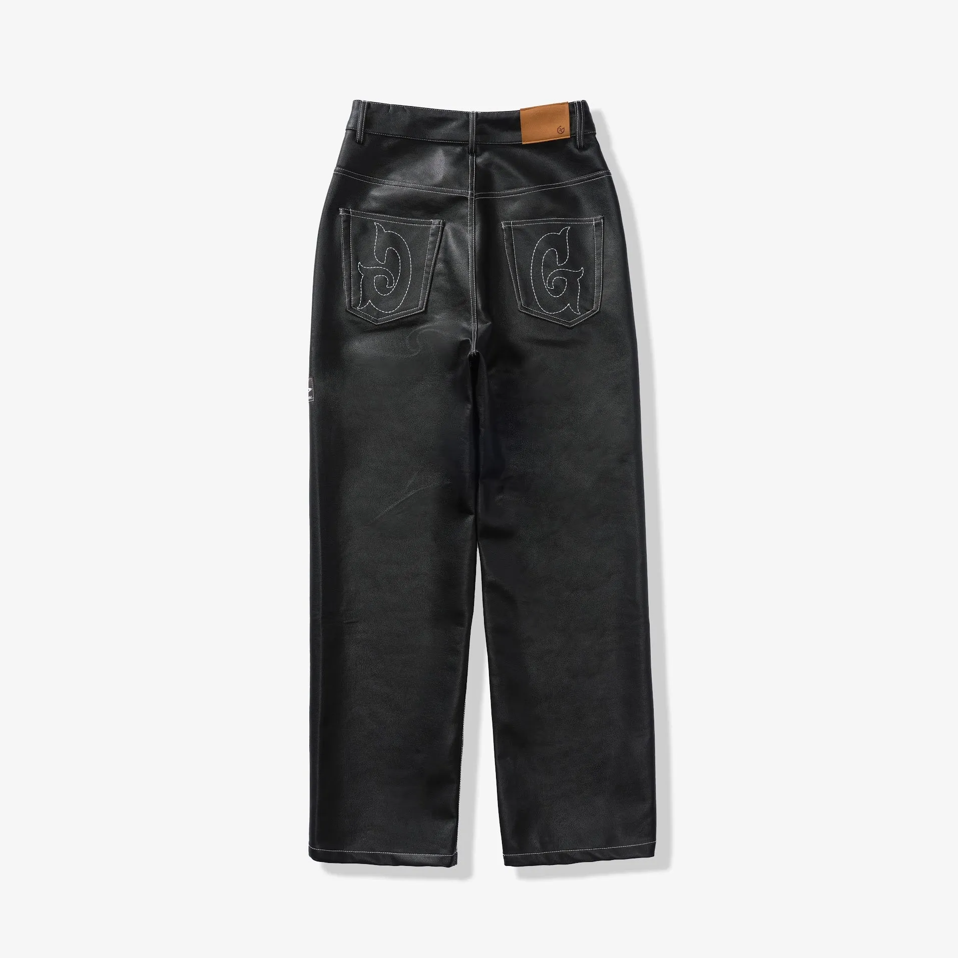 "Skater" Leather Pants (black)