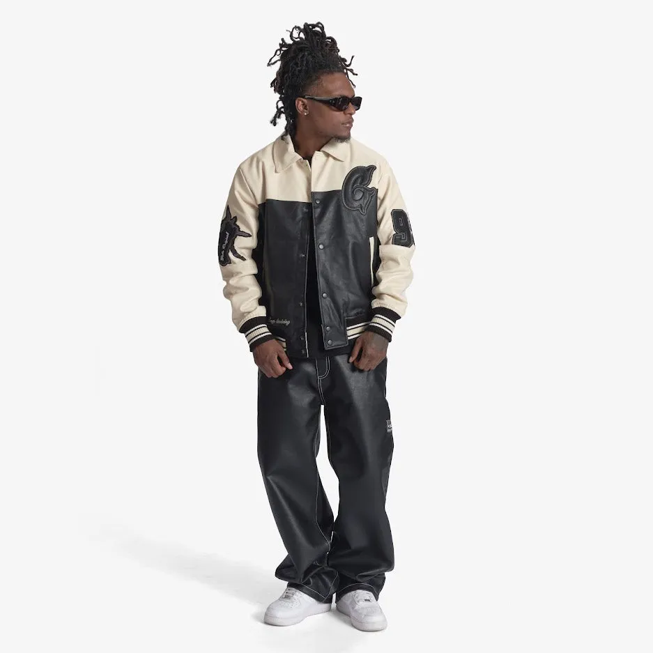 "Skater" Leather Pants (black)