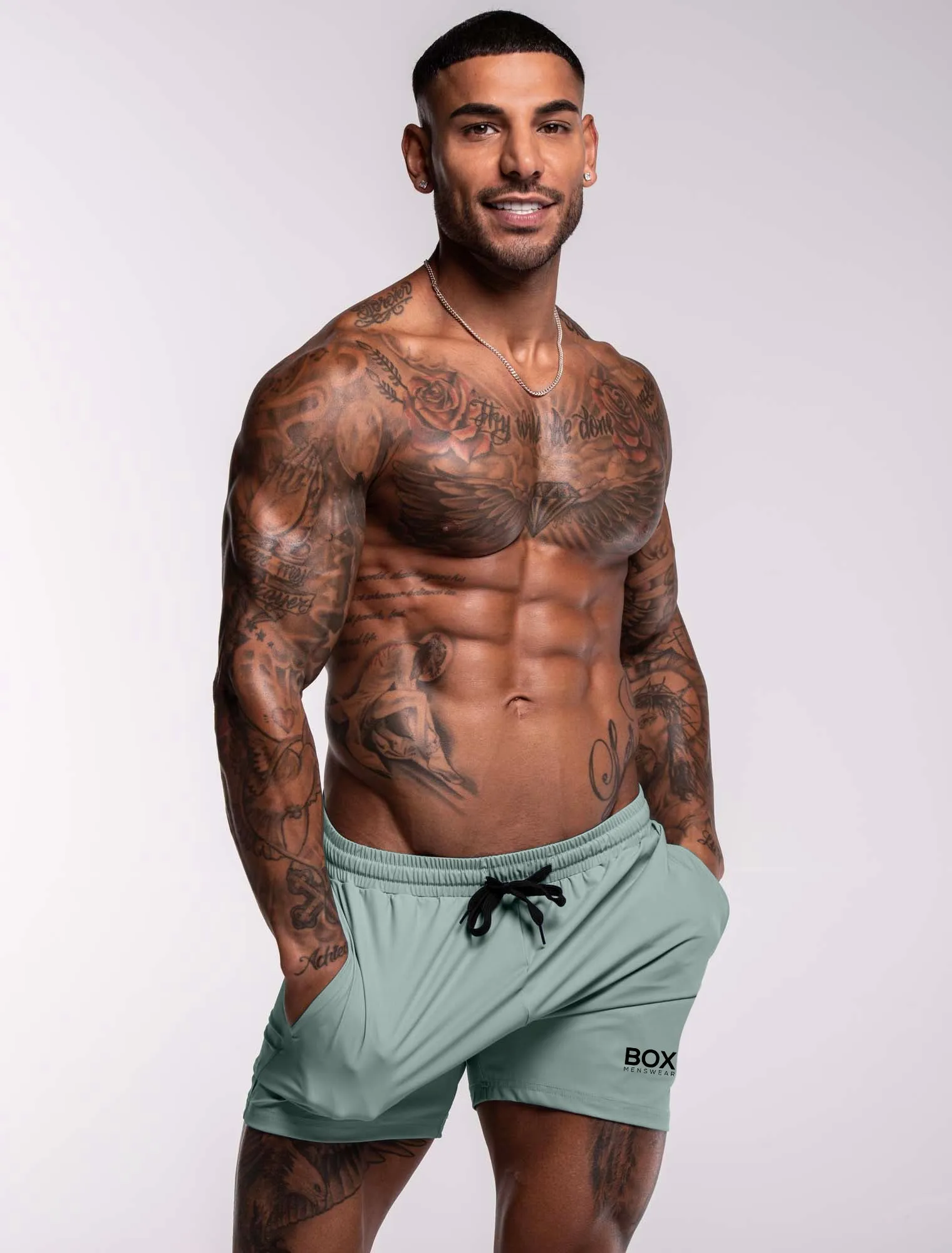 "The Fit" Sports Shorts - Deep Mint