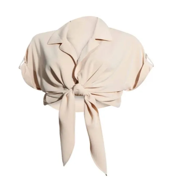 Rapheeze Short Sleeve Multi-Pattern Ladies Dress Shirt-Baby Light