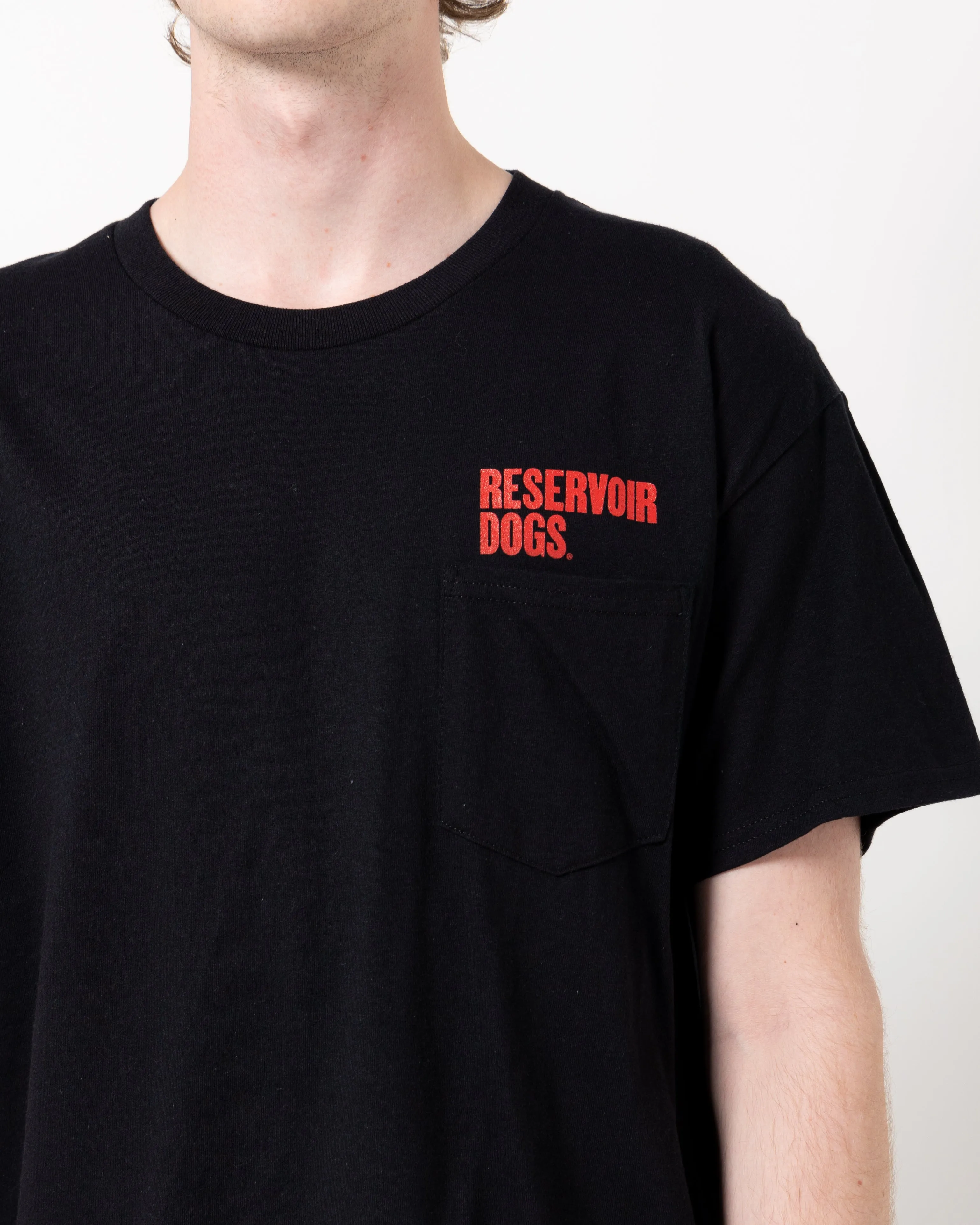 Reservoir Dogs Crew Neck Pocket Tee (Type-4) | Black