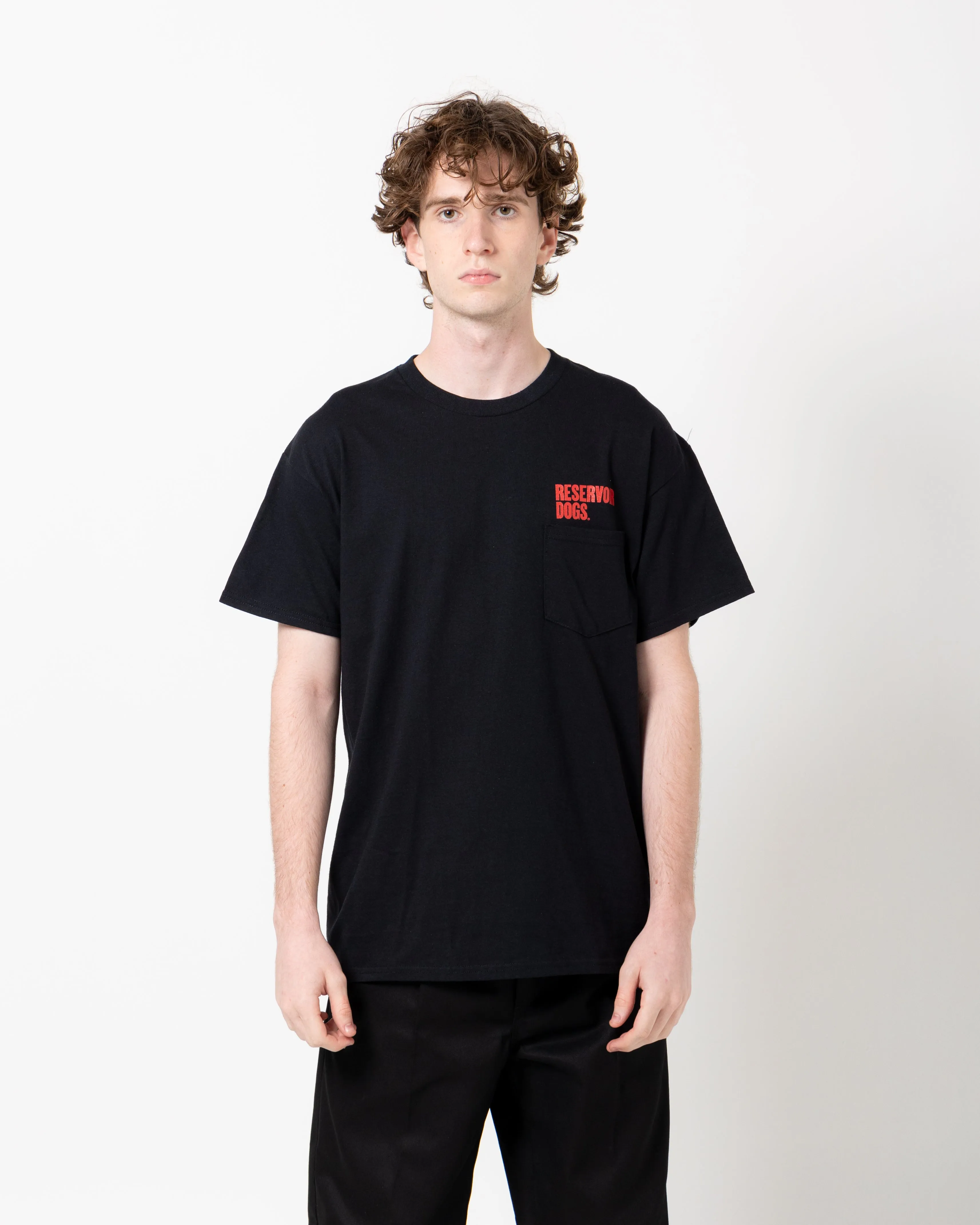 Reservoir Dogs Crew Neck Pocket Tee (Type-5) | Black