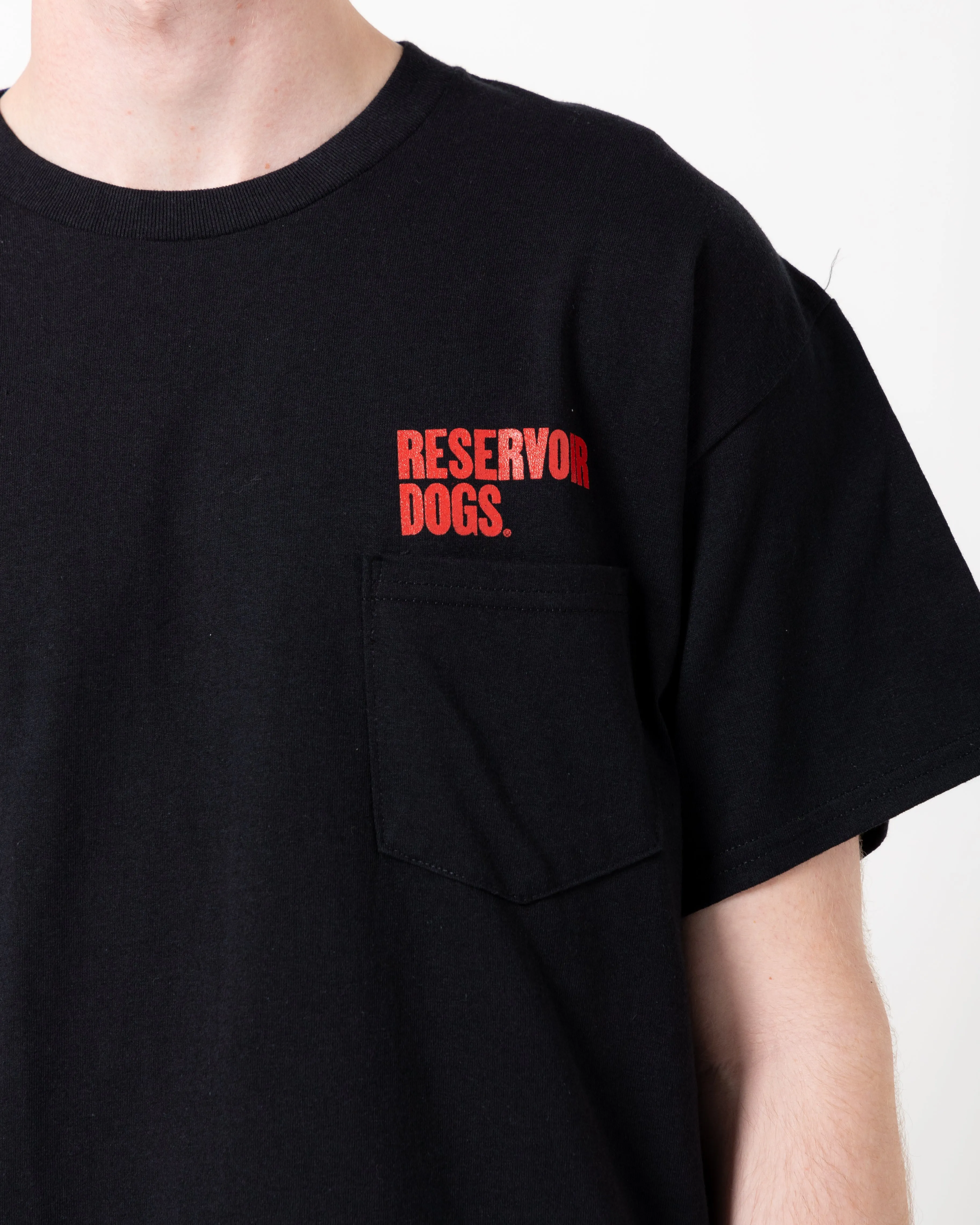 Reservoir Dogs Crew Neck Pocket Tee (Type-5) | Black