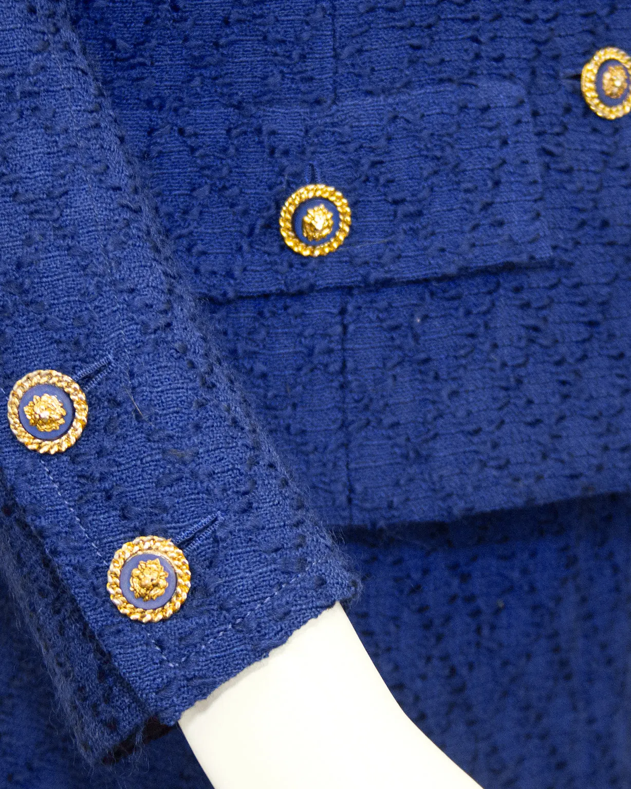 Royal Blue Skirt Suit