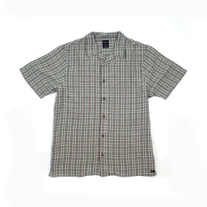 RVCA Plaid Shirt Dark Khaki