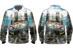 Samaki Mulloway Kids Fishing Shirt