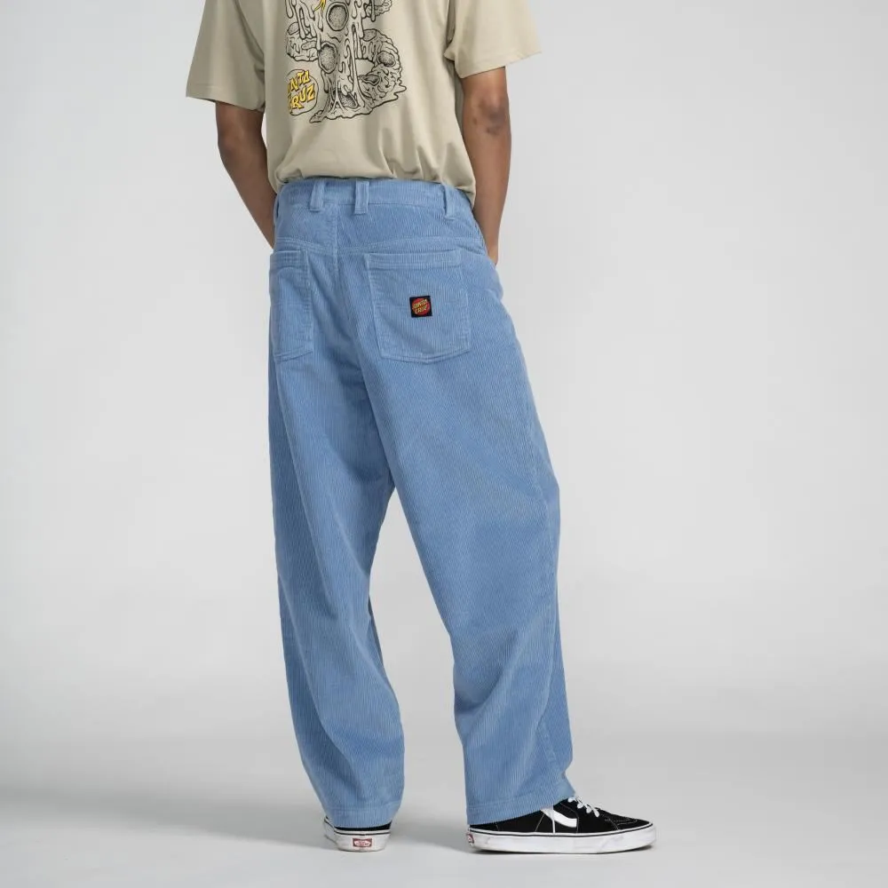 Santa Cruz Pant Big Pants - Crystal Blue Cord