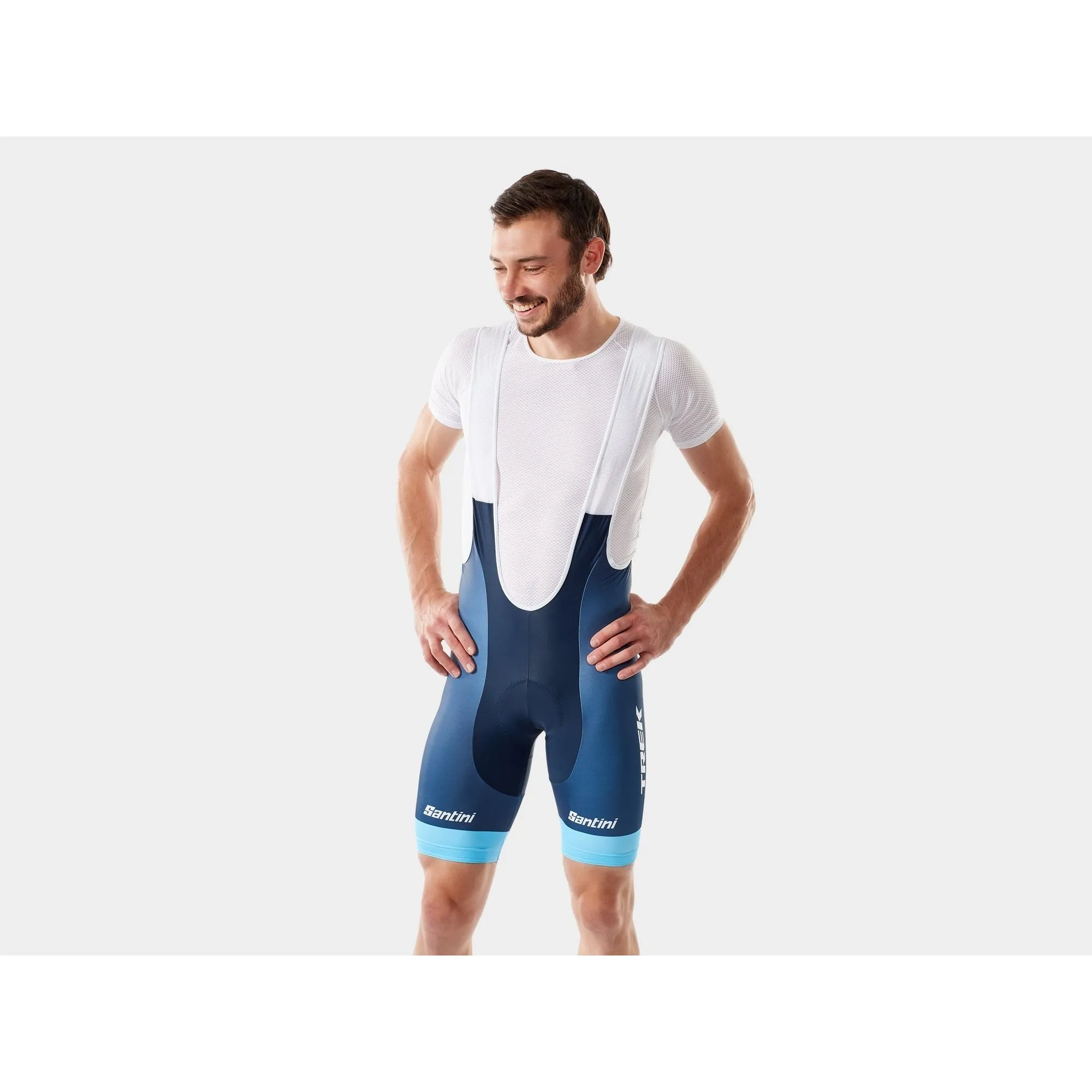 SANTINI TREK FACTORY RACING MEN'S XC TEAM REPLICA BIB SHORT