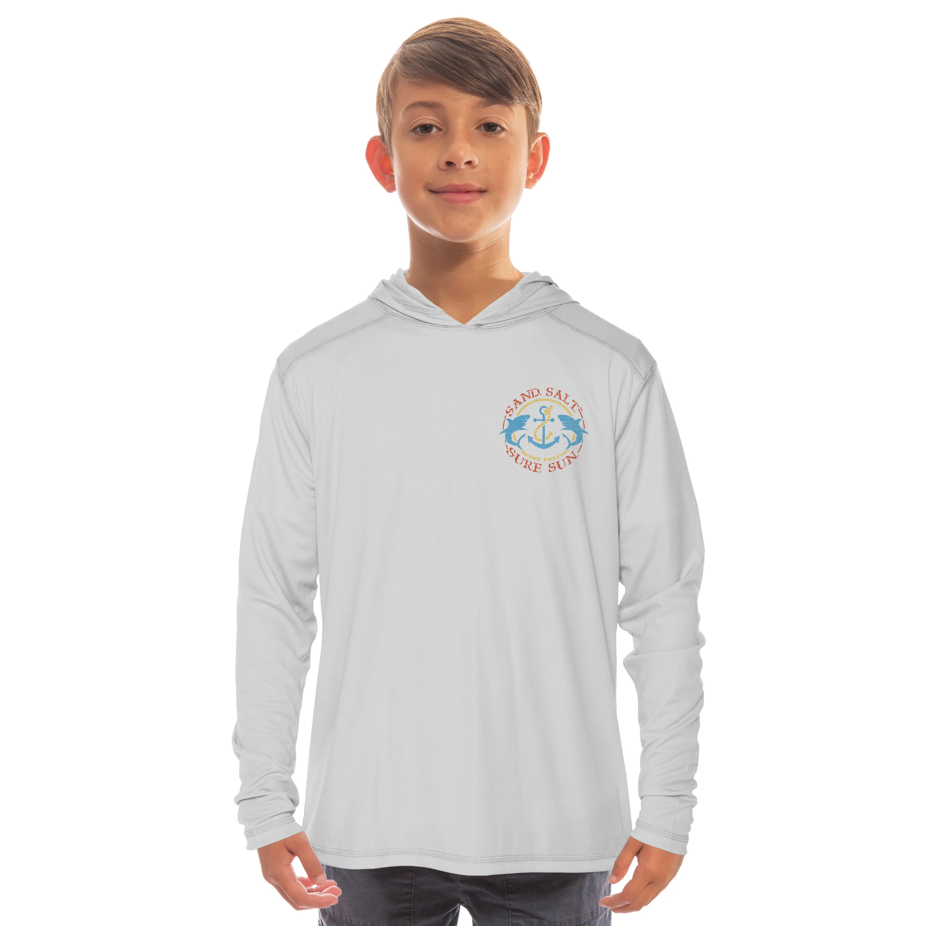Sea Turtle Youth Solar Hoodie