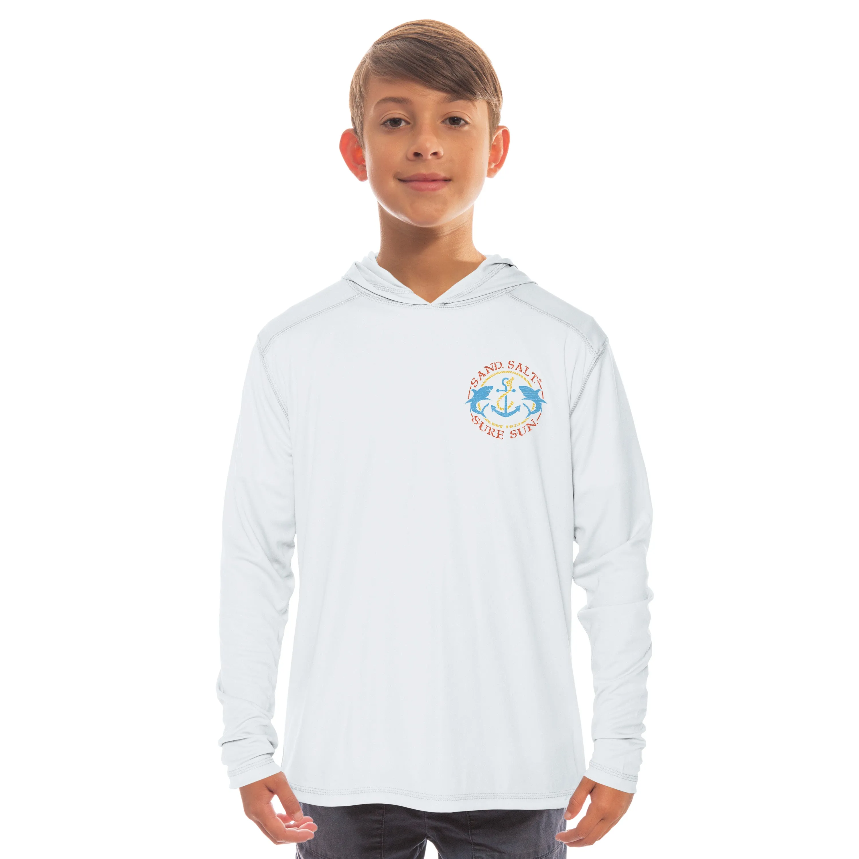 Sea Turtle Youth Solar Hoodie
