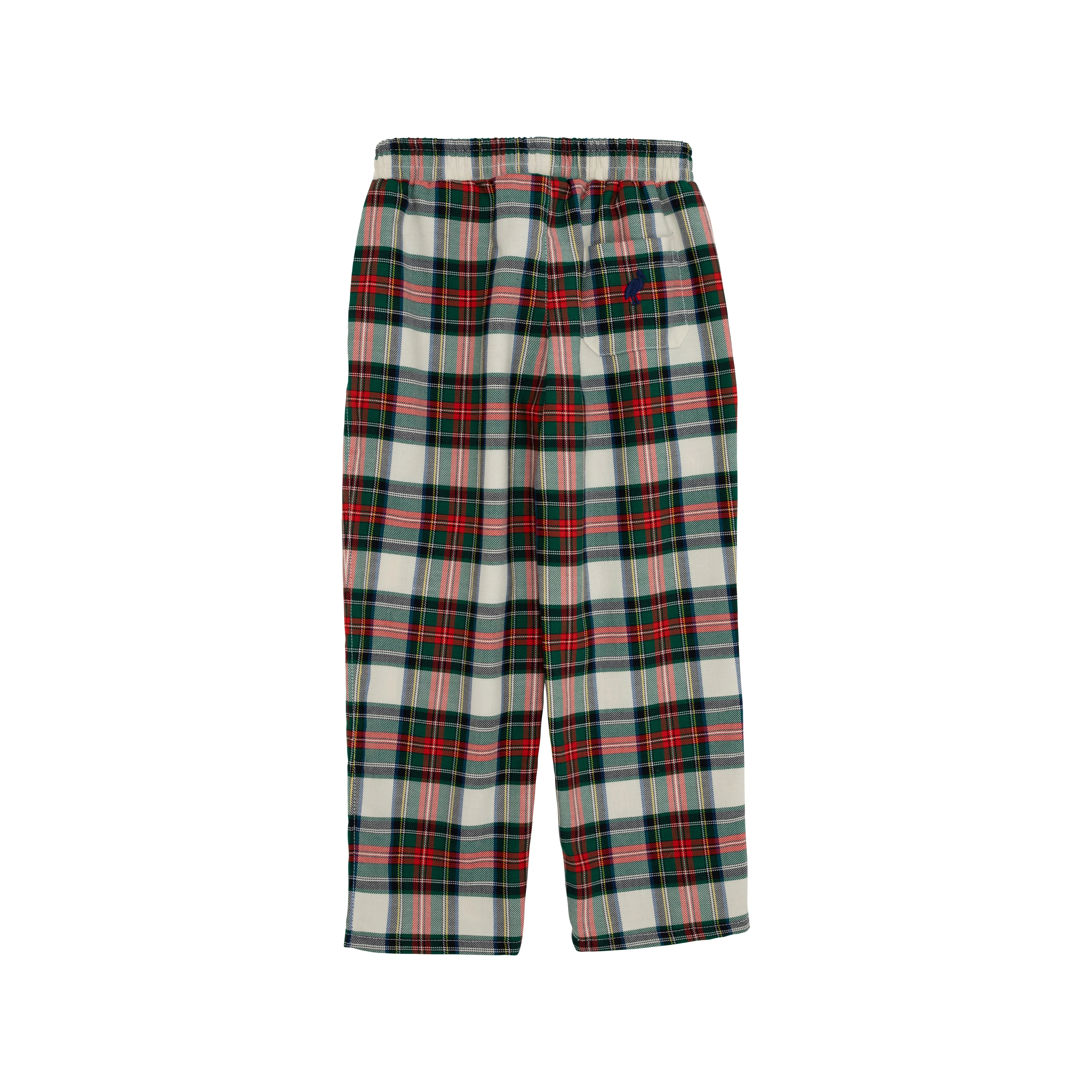 Sheffield Pants - Aiken Place Plaid with Nantucket Navy Stork