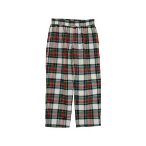 Sheffield Pants - Aiken Place Plaid with Nantucket Navy Stork