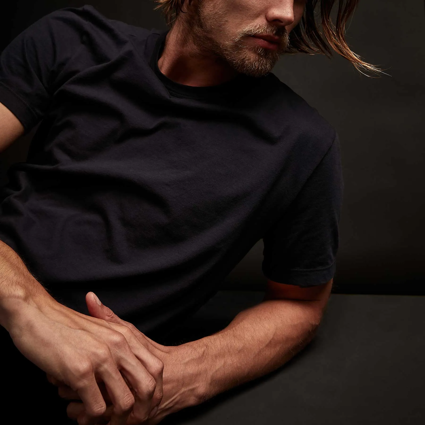 Short Sleeve Crew Neck - Deep